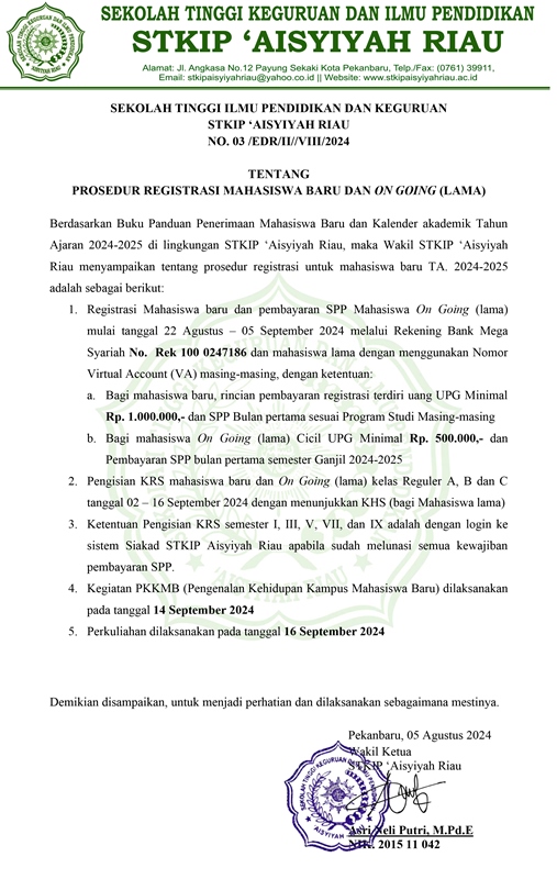 Reistrasi Ulang